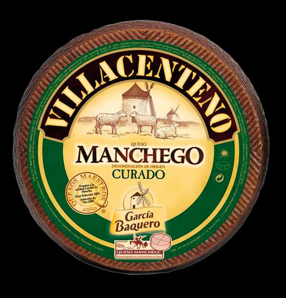 QUESO DE OVEJA DOP MANCHEGO  VILLACENTENO