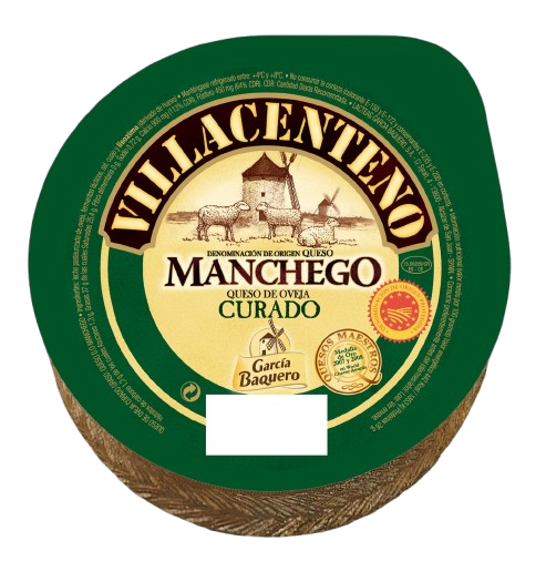 QUESO DE OVEJA DOP MANCHEGO  VILLACENTENO